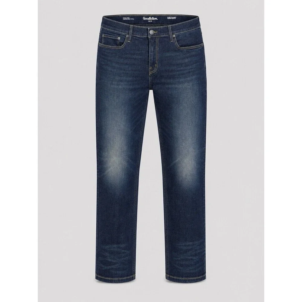 Goodfellow & Co Men’s Jeans 40x32 Slim Straight Total Flex Dark Wash Stretch